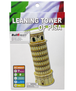 3D Leaning Tower Of Pisa Replica Italy Landmark Famous Model Jigsaw Puzzle 8 Pieces - Image 5